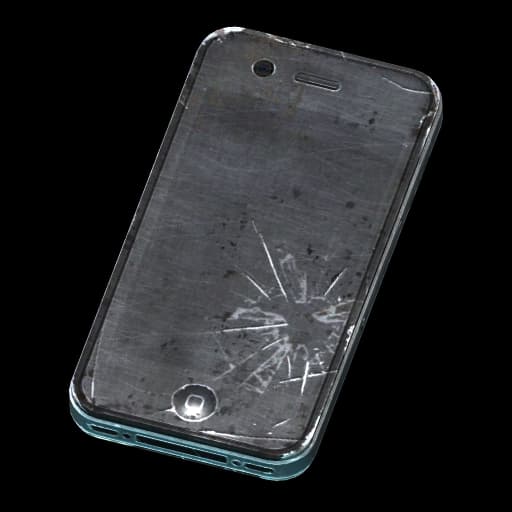 Broken GPhone smartphone