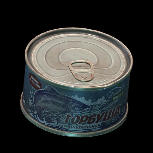 Can of humpback salmon