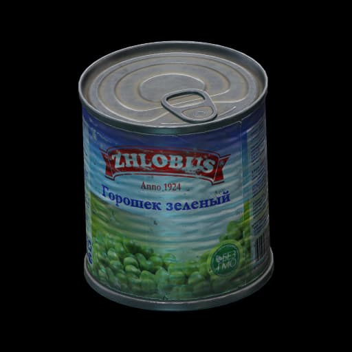 Can of green peas