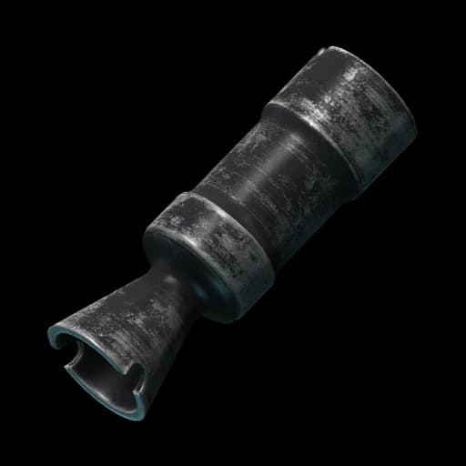 AKS-74U 5.45x39 muzzle brake