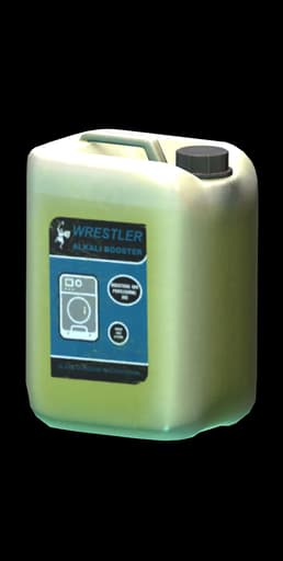 Alkaline cleaner for heat exchangers