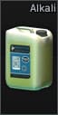 Alkaline cleaner for heat exchangers