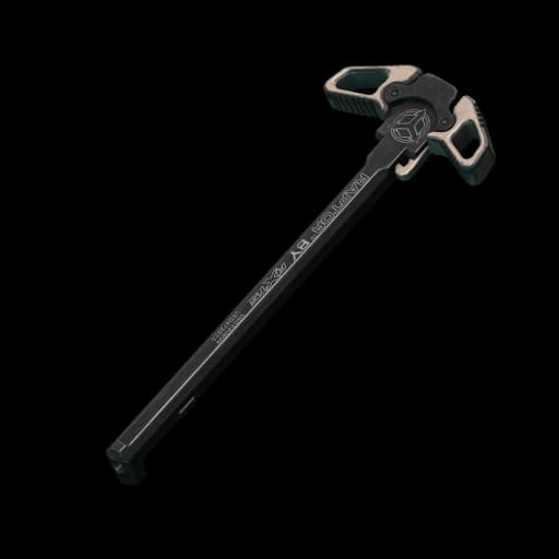 AR-15 Radian Weapons Raptor charging handle (FDE)