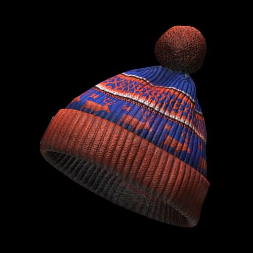 Pompon hat