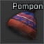 Pompon hat