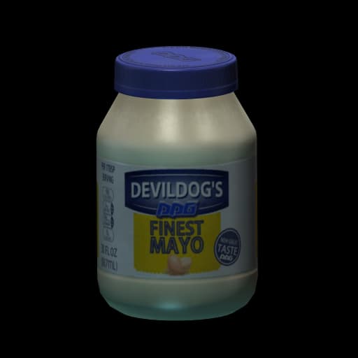 Jar of DevilDog mayo