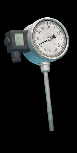 Analog thermometer