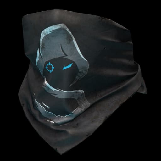Shroud half-mask