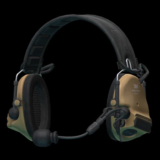 Peltor ComTac VI headset (Coyote Brown)