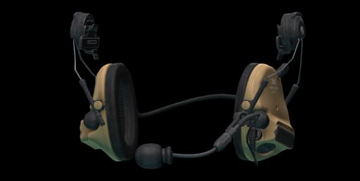 TW EXFIL Peltor ComTac VI headset (Coyote Brown)
